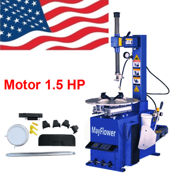 New 1.5 HP Tire Changer Wheel Changers Machine Balancer Rim Clamp Combo 560 680 - Image 5