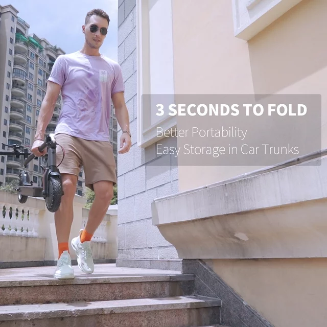 Hiboy S2 Pro Electric Scooter 500W Motor 10 Solid Tires 25 Miles Range 19 M - Image 4