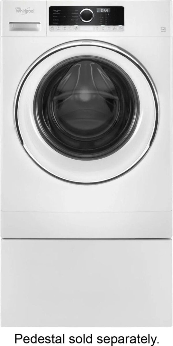 Whirlpool – 2.3 Cu. Ft. High Efficiency Stackable Front Load Washer with Detergent Dosing Aid – White - Image 10