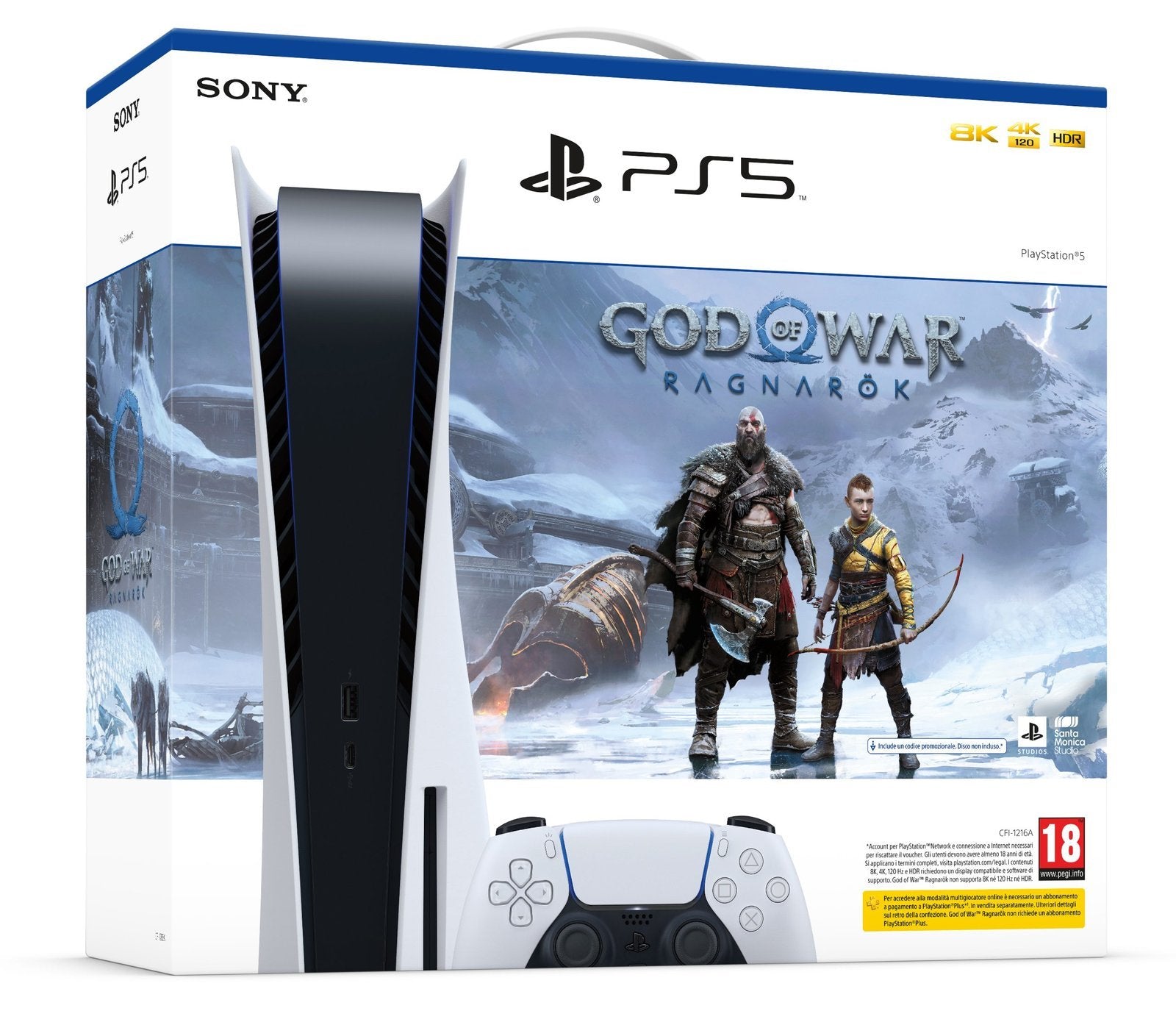 PlayStation 5 Digital Edition – God of War Ragnarök Bundle - Image 3